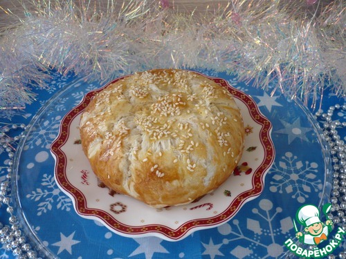 Слойка с индейкой Слойка с индейкой