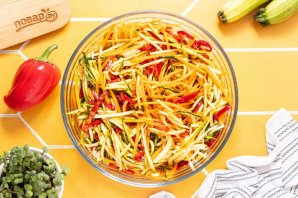 Овощи по-корейски на зиму Овощи по-корейски на зиму