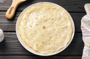 Блины с мясом и рисом