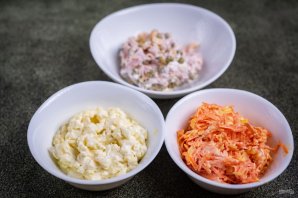 Слоеные тарталетки Слоеные тарталетки