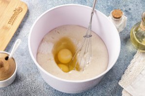 Дрожжевые оладушки на кефире