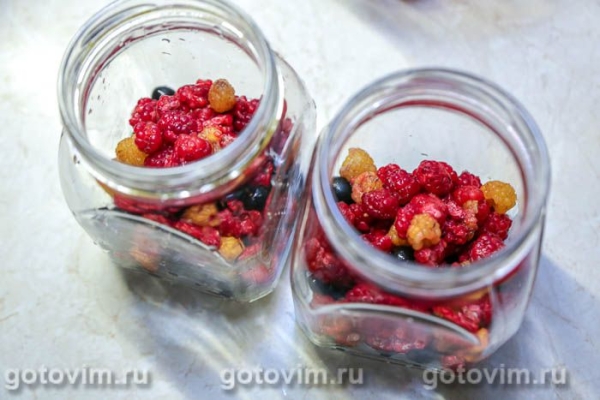 Компот из малины с черной смородиной на зиму Компот из малины с черной смородиной на зиму