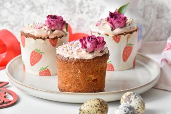 Кексовый кулич на Пасху