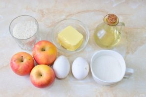 Бабка рисовая с яблоками Бабка рисовая с яблоками