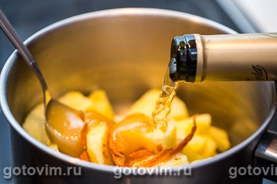 Глинтвейн из белого вина с ананасом Глинтвейн из белого вина с ананасом
