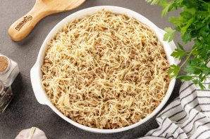 Макароны с фаршем в духовке Макароны с фаршем в духовке