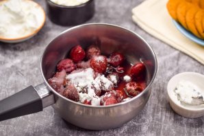 Вишневый десерт Вишневый десерт