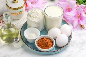 Простой шоколадный пирог из кислого молока Простой шоколадный пирог из кислого молока