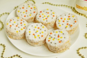 Пирожные "Медовые сласти" на Новый год 2024 Пирожные "Медовые сласти" на Новый год 2024