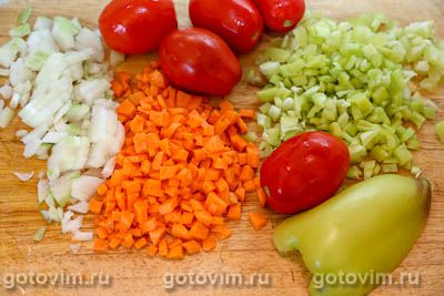 Потахе или испанский суп из нута, овощей и миндаля (Potaje de garbanzos) Потахе или испанский суп из нута, овощей и миндаля (Potaje de garbanzos)