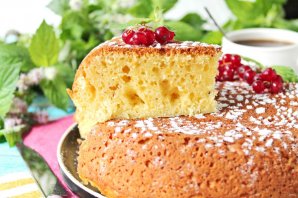 Творожный кекс в мультиварке