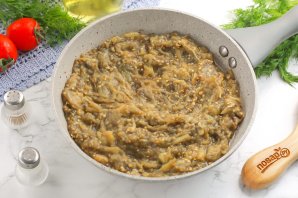 Блины с начинкой из баклажанов Блины с начинкой из баклажанов