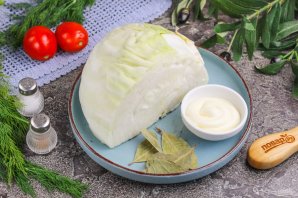 Салат из вареной капусты Салат из вареной капусты