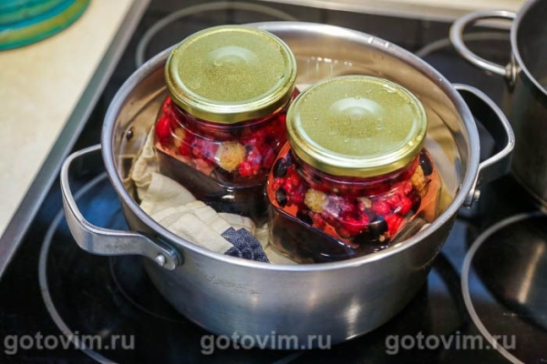 Компот из малины с черной смородиной на зиму Компот из малины с черной смородиной на зиму
