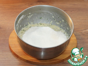 Сырные булочки с добавлением кабачка