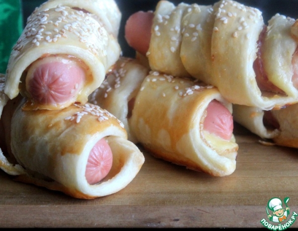 Сосиски в пикантной обертке Сосиски в пикантной обертке