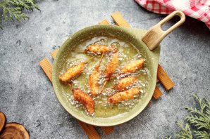 Креветки в сухарях панко Креветки в сухарях панко