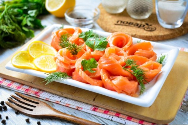 Соленая красная рыба Соленая красная рыба