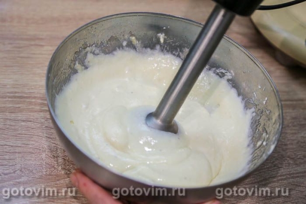 Манник с творогом и бананами в микроволновке Манник с творогом и бананами в микроволновке