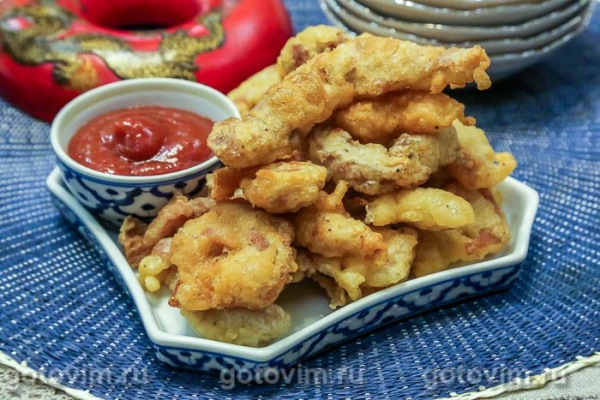 Свинина в темпуре