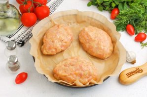 Котлеты из куриной грудки в духовке Котлеты из куриной грудки в духовке