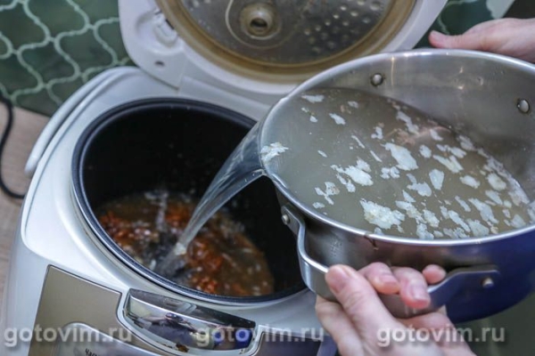 Борщ с вареной свеклой в мультиварке