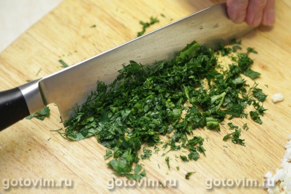 Спаржа с польским соусом