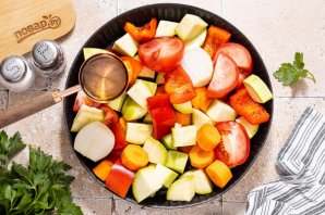 Кабачковая икра в духовке