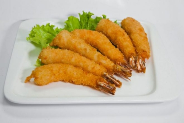 Праздничные креветки во фритюре Праздничные креветки во фритюре