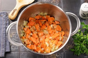 Каша с морковью Каша с морковью