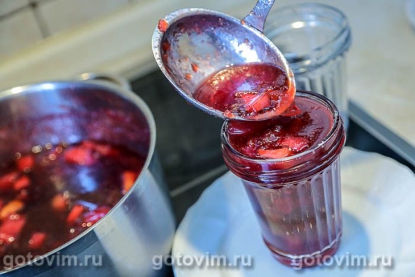 Варенья из сливы с яблоками и апельсином на агаре Варенья из сливы с яблоками и апельсином на агаре