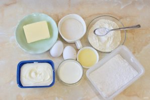 Торт «Молочная девочка» с кремом чиз Торт «Молочная девочка» с кремом чиз