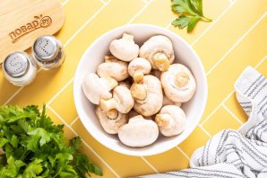 Быстрое маринование шампиньонов