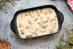 Запеканка из лососевых молок Запеканка из лососевых молок