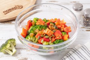 Брокколи с творожным сыром Брокколи с творожным сыром