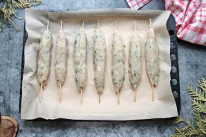 Люля-кебаб из курицы Люля-кебаб из курицы