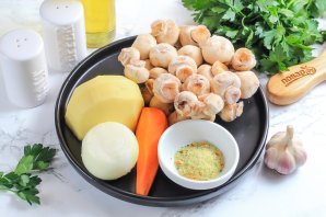 Грибовница из замороженных грибов Грибовница из замороженных грибов