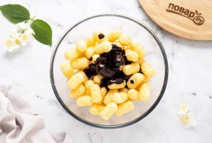 Десерт из кукурузных палочек Десерт из кукурузных палочек