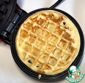 Вафли из творожного сыра