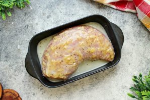 Индейка в медово-горчичном соусе