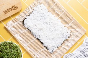 Роллы с соевой спаржей Роллы с соевой спаржей