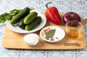 Маринованные огурцы по-индийски Маринованные огурцы по-индийски