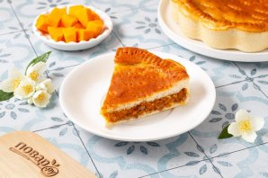 Тыквенный пирог без молока Тыквенный пирог без молока