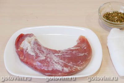 Сыровяленая свиная вырезка