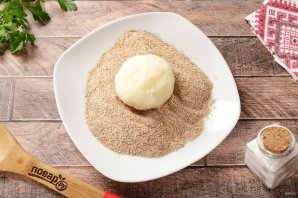 Биточки из пюре Биточки из пюре