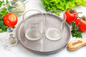 Омлет в стакане