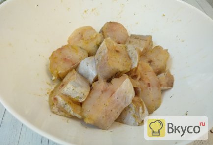 Минтай в духовке в сметанно-горчичном соусе Минтай в духовке в сметанно-горчичном соусе