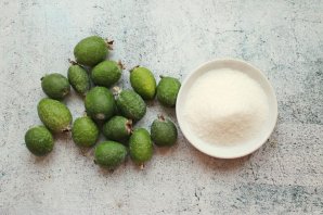 Сырое варенье из фейхоа Сырое варенье из фейхоа