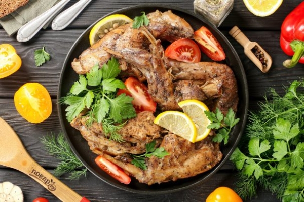 Конфи из кролика Конфи из кролика