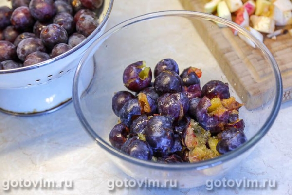 Варенье из сливы с яблоками Варенье из сливы с яблоками